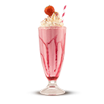 Strawberry Milkshake 